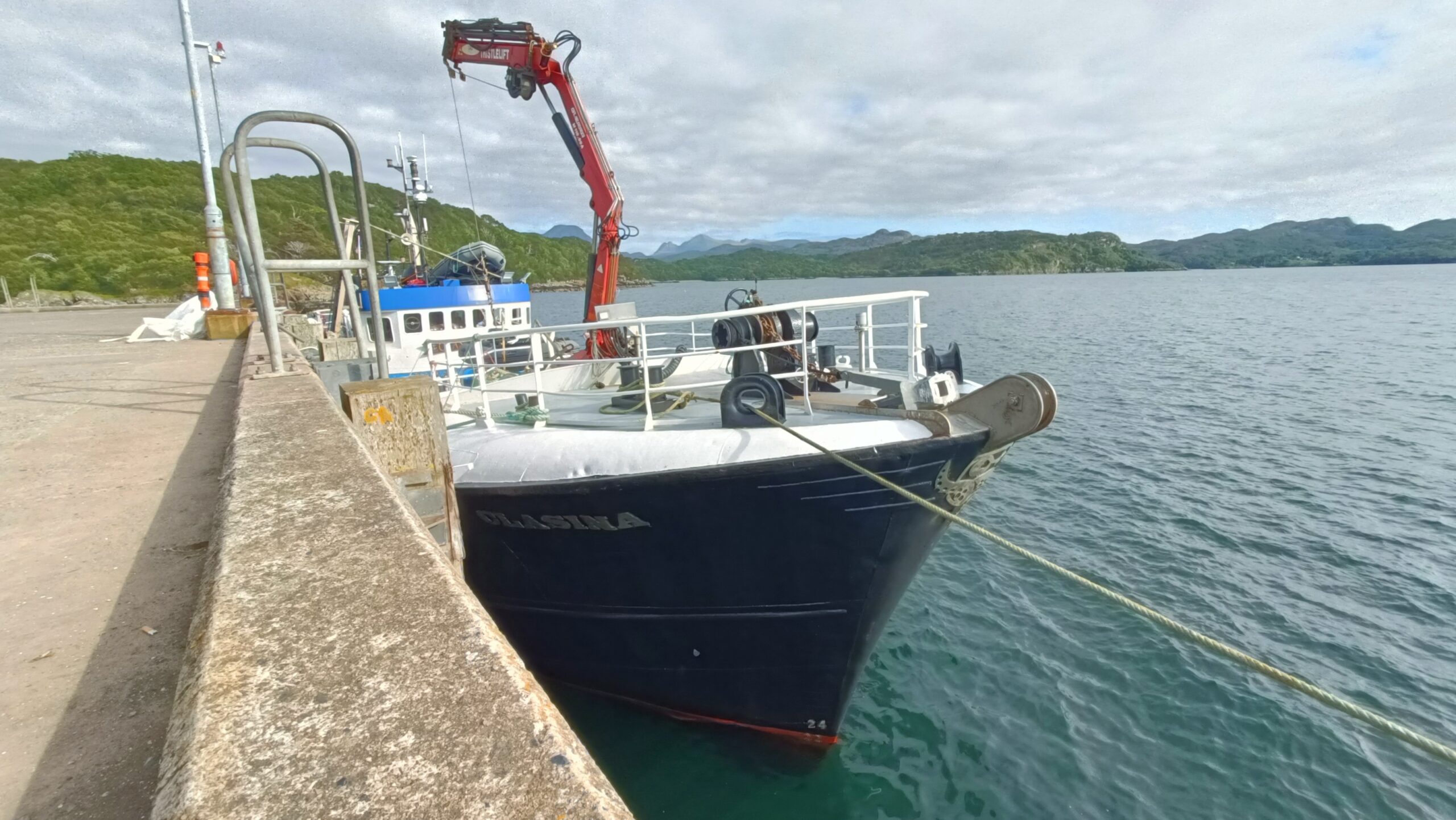 Shetland liveaboard, MV Clasina