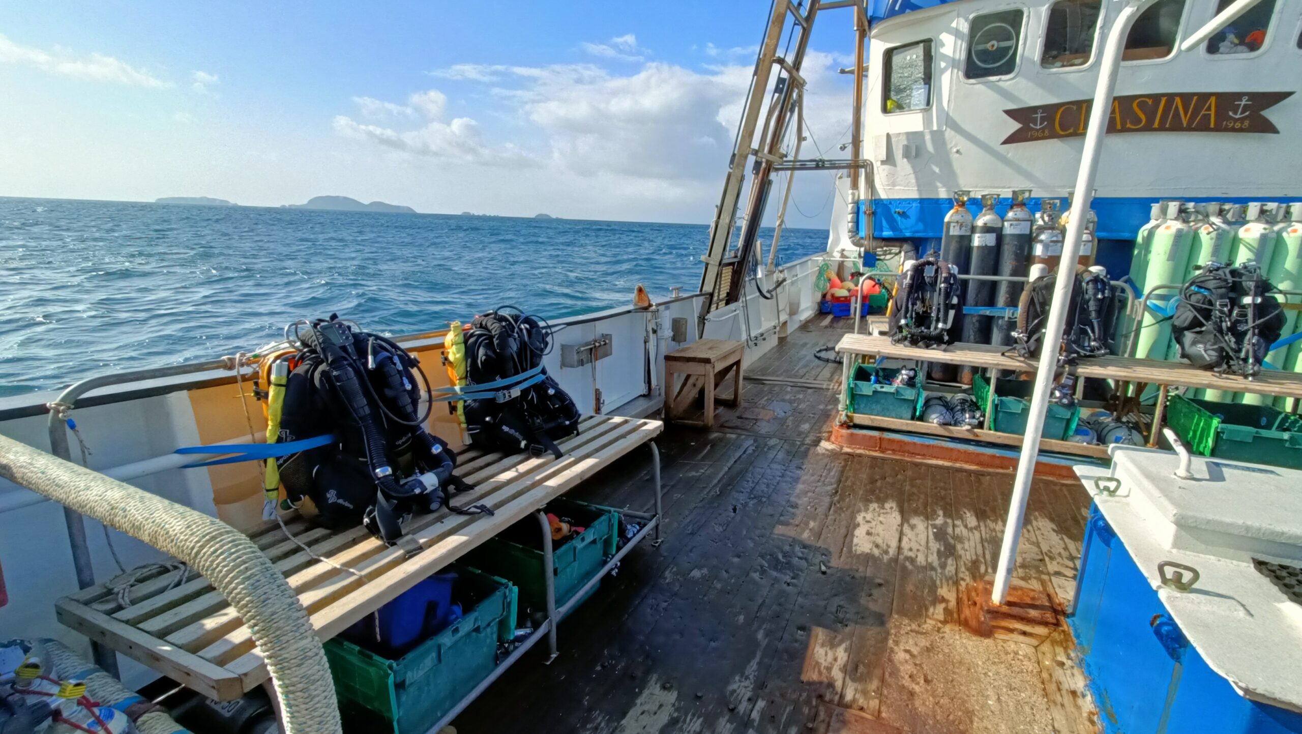 Shetland liveaboard, MV Clasina